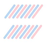 YARNOW 40 Abbassalingua in Plastica Resistente, Bastoncini per Ispezione Orale con Bordo Liscio, Strumento Medico per Esame Odontoiatrico e Allenamento Muscoli Orali, Confezione