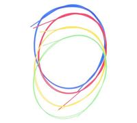 YARNOW 4pezzi Corde in Nylon Colorate Per Ukulele Corde Per Basso Elettrico Accessori Per Strumenti Musicali Per Basso