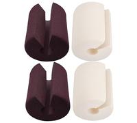 YARNOW 4pezzi Fermaporta Di Sicurezza Per Porte Blocco Porta Anti-sbattere Protezione Per Dita Dei Ragazzo Ragazza Flessibile e Resistente Adatto Per Cucina Bagno e Camera Da Letto