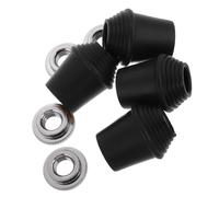 YARNOW 4pezzi Gambe Per Grancassa Con Punte Gomma Dotate Di Dadi Di Bloccaggio e Supporto Plastica Resistente Compatibili Con Vari Modelli Di Batteria e Accessori Per Percussioni