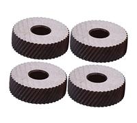 YARNOW 4pezzi Ruota Godronata Lineare Per Utensile Ruota Ad Alta Resistenza Diagonale Parte Utensile Ruota Godronata Di Ricambio Ruota Diagonale Di Ricambio