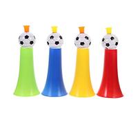 YARNOW 4pezzi Tromba Da Calcio Corno Per Partite Di Calcio Tromba Per Partite Di Corno Da Stadio Per Giochi Di Carnevale