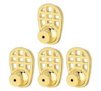 YARNOW 4set Supporti Per Orecchini Placcati Oro Cuscinetti Anti-caduta Per Orecchini Pesanti Supporti Comodi in Silicone
