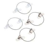 YARNOW 4sets Connettore Anticaduta per Mobili Ancoraggio per Mobili Protezione per Ragazzo Ragazza Dispositivi di Sicurezza per Ragazzo Ragazza e Armadi
