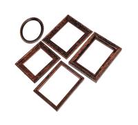 YARNOW 5 Pezzi Case delle Bambole Decorazioni in Plastica per Accessori DIY per Artigianato e in Miniatura