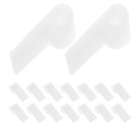 YARNOW 50 Pezzi Clip Molla per Divano Connettore P-Shaped in Plastico Bianco, Facili da Usare per Riparazione Mobili in Uffici e Case