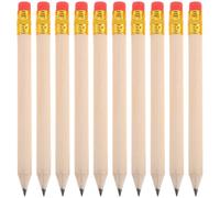 YARNOW 50 Pezzi Matite da Ufficio in Legno Gomma Rossa, Risparmio e Denaro, Design Creativo, per Studenti come Regalo per Amici