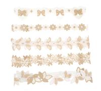 YARNOW 5pezzi Corona per Primo Compleanno Neonata Tiara per Compleanno Bambina Fascia per Capelli per Ragazzo Ragazza Ragazza Cappello per Festa Ragazzo Accessorio