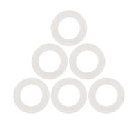 YARNOW 6 Pezzi Anello di Tenuta in Silicone per Tappo Bottiglia Serbatoio | Guarnizione per Coperchi di Bottiglie e Tappi, Installazione Semplice, Uso Domestico e Frigorifero, 20° 100°c