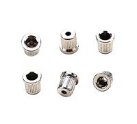 YARNOW 6 Pezzi Boccole Passacorde per Chitarra Elettrica Accessori Professionali per Corde Ferrules per Performance Ottimali