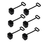 YARNOW 6 Pezzi Coprizze per Kazoo Silicone Protezione Creativa e Resistente per Strumenti Musicali Facile da Installare e Decorativa Adatta Alla Maggior Parte Dei Kazoo Sul