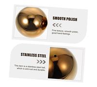 YARNOW 6 Pezzi Sfere Decorative Inossidabile Palline Vuote Riflettenti per Esterni e Gazing Ball Resistente e per Uffici e Centrotavola