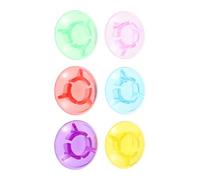 YARNOW 6 Pezzi Tappo per Pedale Effetti per Chitarra Elettrica a Forma di Fungo in Plastica, Facile Installazione e Ampia Compatibilità, Accessorio Colorato per Musicisti