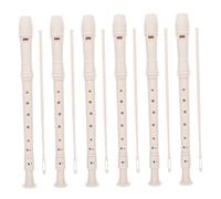 YARNOW 6 set Strumento Musicale Tedesco con Pulitore per Insegnamento e Pratica Musicale Classe