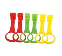 YARNOW 6pezzi Anelli Per Tirare Su Lettino Ragazzo Ragazza Ragazza Anelli Per Appendere Culla Ragazzo Da Tirare Esercizi Camminata Assistente Stare in Piedi