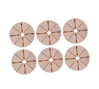 YARNOW 6pezzi Copertura Protettiva per cavità del Terreno per Vasi da Fiori Design Flusso d Aria Protezione per Copertura del Terreno per Vasi di Piante per Uso Interno Ed Esterno