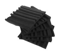 YARNOW 6pezzi Pannello Fonoassorbente in Acustica Pannello Fonoassorbente Adesivo Per Trattamento Acustico Riduce Riverbero e Eco Per Studi Registrazione Home Theater e Ambienti Professio