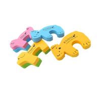 YARNOW 6pezzi Porta Bloccaggio Sicurezza per Ragazzo Ragazza Ragazza Protezione Dita Antischiacciamento per Porte Bloccaggio Porta Antisbattere Realizzato in Materia Nbr Spesso Installazi