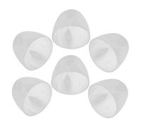 YARNOW 6pezzi Tappi Di Ricambio Trasparenti Per Biberon Bocca Larga Coperchi Per Brocche Di Latte Per Ragazzo Ragazza Ragazza Per Barattoli Di Plastica e Vetro Design Bocca Larga Copertur