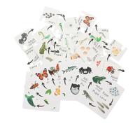 YARNOW 7 Set Giocattoli Cognitivi Per Insetti Giocattoli Cognitivi Per Puzzle Di Apprendimento Prescolare Carte Puzzle Materiali Montessori Della Vita Pratica Di Legno