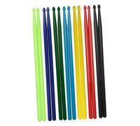 YARNOW 7paia Bacchette Per Batteria in Nylon Bacchette Leggere Accessori Per Strumenti Percussione Per Pratica Quotidiana Bar Concerti Esibizioni Bande Musicali