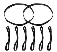YARNOW 8 fasce per capelli antisudore per uomo e donna, sottili, antiscivolo, in silicone, traspiranti, ideali per allenamento, sport, corsa, atletica, yoga e per l'uso quotidiano.