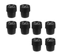 YARNOW 8 Pezzi Coprigambe Trampolino in Lattice Antiscivolo Accessori Outdoor Resistenti e Protettivi per Gambe Sedie e Mobili Copertura Sicurezza Durevole e Facile da Installare