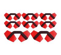 YARNOW 8 Pezzi Protezione per Pavimenti Feltrini Autoadesivi Antiscivolo per Gambe di Sgabelli in Metallo e Plastica, Facile Installazione, Color Terra, per Aree Studio e Spazi Condivisi