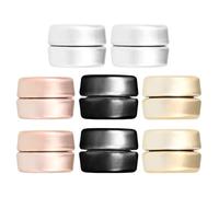 YARNOW 8paia Fermagli Magnetici per Sciarpe Clip Magnetiche per Hijab e Scialli Chiusura Magnetica Sicura e Decorativa