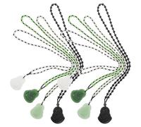 YARNOW 8pezzi Collana Buddha Etnica Perline Catena Maglione per Uomo e Donna Accessorio Elegante per Feste e Uso Quotidiano