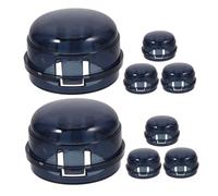 YARNOW 8pezzi Coprimanopole Protettive Per Gas Copertura Sicurezza Per Manopole Realizzate in Plastica Duratura