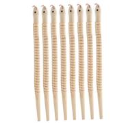 YARNOW 8Pezzi Legno per Halloween Giocattoli Decorativi Tema Horror Regali Spaventosi per Feste e Scherzi Casuali