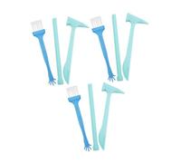 YARNOW 9 Set Strumenti per Archeologici per Kit Educativo con Martello Scalpello e Pennello per La Ricerca Gemme e Interattivo per Sviluppare Creatività e Coordinazione Mano Occhio