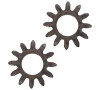 YARNOW Accessori per Macchina la Pasta Facile da Usare e Resistente 2 Pezzi Ingranaggi in Ferro per Macchina Stendi Pasta