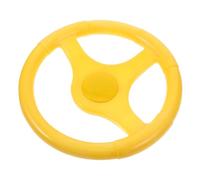 YARNOW Accessori Per Volante Piccoli Giardino Dietro La Casa Volante Giocattolo Ruota Macchina Per All'aperto Imparare Il Volante Dell'auto Di Fronte Plastica Giallo