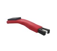 YARNOW Affilatrice per Lame da Ghiaccio Pietra Affilatrice e Manico Rosso, Efficiente e Facile da Usare per Pattini da Hockey e Pattinaggio su Pista