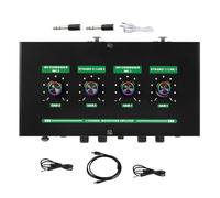 YARNOW Amplificatore Di Microfono Mixer Audio Da Tavolo Mixer Per Microfono Per Streaming Live Amplificatore Per Karaoke Domestico