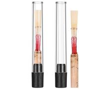 YARNOW Ance Professionali per Oboe in Canna di Bambù Fatte a Mano, Set da 2 Pezzi Intonazione Stabile e Facile Installazione, Accessori per Strumenti a Fiato per Musicisti Colore Casuale
