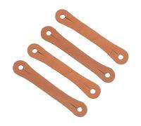 YARNOW Anelli Antiscivolo per Impugnatura Bacchette Batteria 4 Pezzi, Cinghie Controllo Dita per Principianti, Compatibili Bacchette 5a 7a, Accessori Portatili per Colore Casuale