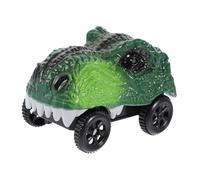YARNOW Auto Elettrica Dino per Auto da Traccia Illumina con LED Realizzata per Verde senza Batteria