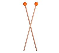 YARNOW Bacchetta Per Glockenspiel Mazzuola Per Campana Bacchetta Per Percussioni in Legno Accessori Per Strumenti Musicali Arancione