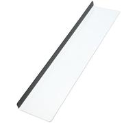YARNOW Bacheca per Promemoria da Monitor del Computer in Acrilico Trasparente, Pannello Laterale per Appunti Ufficio, Organizer Leggero 35x8x2 Cm per Scrivania e Spazio Lavoro