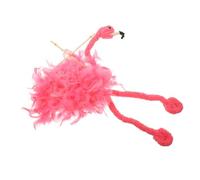 YARNOW Bambola Fenicottero Fantoccio Mano Marionette Pupazzo Di Marionetta Animali Giocattolo Di Pupazzo Interattivo Divertente Giochi Interattivi Genitore-figlio Bambù Rosa