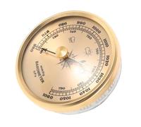 YARNOW Barometro Domestico a Quadrante Multifunzionale Manometro dell’Aria Portatile Sensore ad Alta Precisione Piccolo Strumento per Misurare la Pressione Atmosferica e Indicatore di