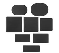 YARNOW Base Rigida Facile da Inserire e Rimuovere Angoli Arrotondati 8 Pezzi in Plastica Nera Evita Segni nella Fodera Stili Multipli per Borse Tote per Accessori Borse Fai Stili Multipli
