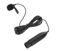 YARNOW Basso di canone a tre gocce montato blu streaming interfaccia Gioco podcast vlog microfono lavalier professionale accessori per apparecchiature audio Metallo Nero