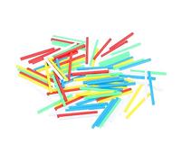 YARNOW Bastoncini Aritmetici Colorati in Plastica 6cm 50 Pezzi, Gioco Educativo per Contare e Insegnare Matematica, come Regalo per Ragazzo Ragazza e Ragazzi