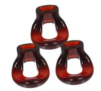YARNOW Bocchino per Flauto in Resina Set da 3 Pezzi Tenuta Aria, Accessorio Portatile per Ausilio al Soffio, Parti di Ricambio per Musicisti, Studenti e Professionisti