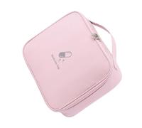 YARNOW Borsa Organizer Medicina da Viaggio in Oxford Resistente Capacità per Farmaci e Kit Emergenza Borsa Pronto Soccorso Portatile per Esterni e Viaggi