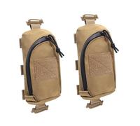 YARNOW Borsa Portaoggetti Mini Da 2 Pezzi Per Attività All'aperto: Borsa Per Allattamento A Tracolla Portautensili Da Escursionismo in Tessuto Oxford Multifunzionale